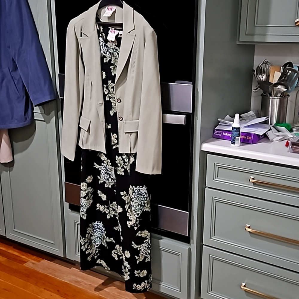 Dress with matching jacket
